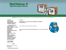 Tablet Screenshot of nettishop.fi